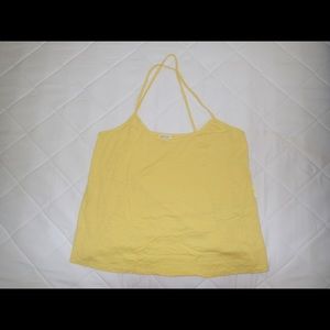 Spaghetti , backless crisscross top